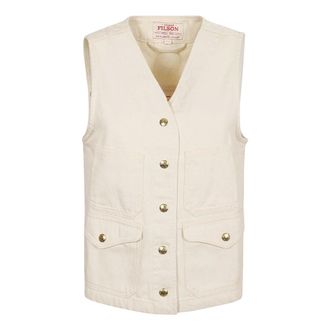 Filson Vests, female, Beige, Size: M Archive Cruiser Vest