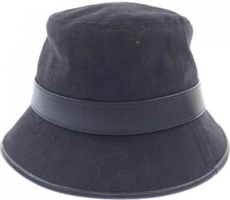 Gucci Pre-owned Cappello a secchiello in tela GG - - Pre-owned - Donna - Nero - ONE SIZE