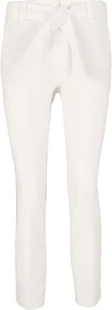 Windsor Cr&ecirc;pe Marlene Broek - Dames - Broeken - Beige - Maat: L Viscose