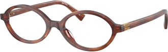 Miu Miu Glasses, unisex, Brown, Size: 50 MM 0MU 01Xv