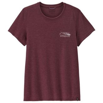 Patagonia Cap Cool Trail Shirt Stratapeaks Funktionsshirt f&uuml;r Damen | rot