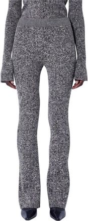 Sportmax Pantalones de Lana Velo - Trousers - Mujer - Marr&oacute;n - M