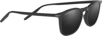 Serengeti Eyewear Mat Zwart Gepolariseerde Zonnebril - unisex - Zonnebrillen - Zwart - 54 MM - Accessoires