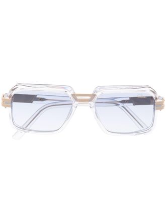 Cazal square-frame sunglasses - men - Acetate - One Size - Neutrals
