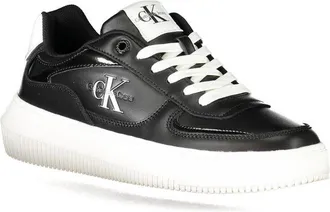 Calvin Klein Lace-Up Sneakers - Black