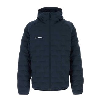 Mammut Sender IN Hooded Jacket - Heren - Ski Jassen - Blauw - L - Leer - Fitness