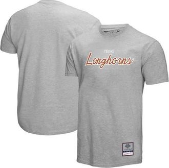 Mitchell & Ness Mens Mitchell & Ness Gray Texas Longhorns Elite Script T-Shirt at Nordstrom, Size Xx-Large