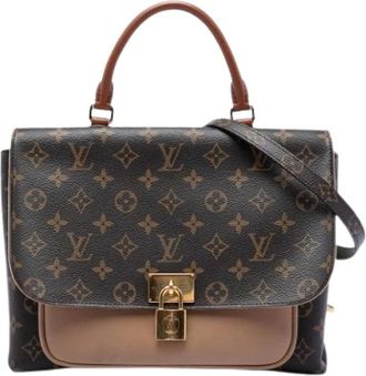 Louis Vuitton Pre-owned Handbags, female, Brown, Size: ONE SIZE Pre-owned The Marignan