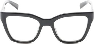 Saint Laurent Occhiali rettangolari anni 2010 - Nero