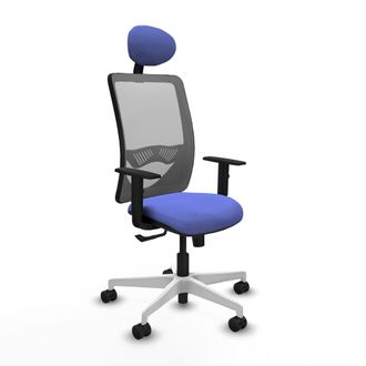 Piqueras y Crespo Silla De Oficina Piqueras Y Crespo Zulema Gris Tela Malla