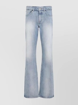 Balenciaga denim flared trousers
