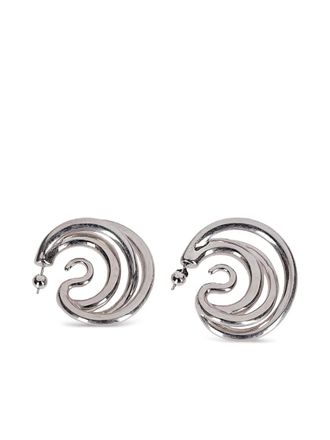 Panconesi medium Triptych earrings - women - Metal - One Size - Silver