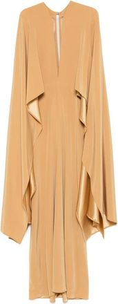 Stephane Rolland Paris Sahar Gown - Dames - Avondkleed - Geel - 2XS - Leer - Kleedjes