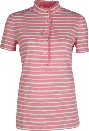 Tory Burch T-shirt a righe - Rosa