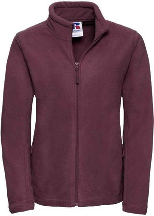 Russell Athletic Russell Dames/Dames Outdoor Fleecejack (Bourgondi&euml;)