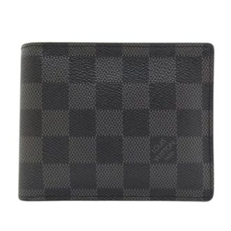 Louis Vuitton Pre-owned Portafoglio Damier Graphite (bi-fold) - - Pre-owned - Uomo - Grigio - ONE SIZE