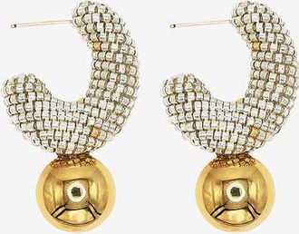 Susana Vega Jewelry Creolen aus Glasperlen Origen