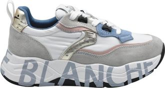 Voile Blanche Laced Sneakers With Chunky Sole