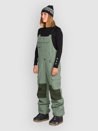 Volcom Creston 3D Stretch Bib Pants verde