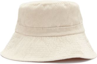Lascana Fischerhut LSCN BY LASCANA, Damen, beige, Kunstfaser, unifarben, H&uuml;te Fischerhut, Outdoorhut Bucket Hat Sommerhut in Cord Optik