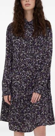 Marc O'Polo Chemisier con stampa a fiori - Viola