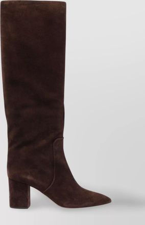 PARIS TEXAS suede knee-high boots