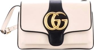 Gucci Arli Shoulder Bag Leather Small crossbody bag - Beige