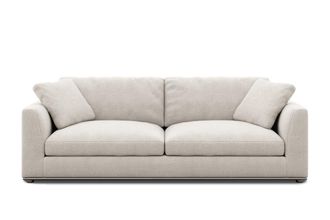 Castlery Hamilton Sofa Customized, (Performance Fleece) Cream, Spill Resistant, Removable Covers for Sofas by Castlery