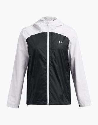Under Armour Womens Armour Cloudstrike Colorblock Jkt Running Jacket Womens - Black - Size: 10