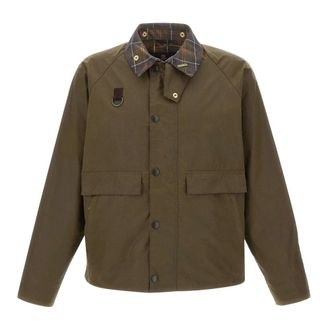 Barbour Icons Spey Wax Jacket - Jackets - Hombre - Verde - L
