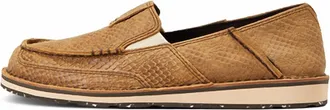 Ariat Womens Cruiser Naturally Snake Skin Casual Shoe In Brown