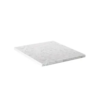 Vicco Encimera De Cocina R-line, M&aacute;rmol Blanco, 50 Cm