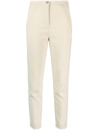 Patrizia Pepe Slim-fit broek - Bruin