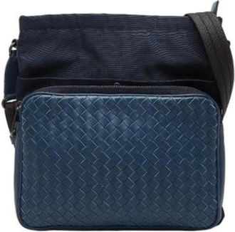 Bottega Veneta Pre-owned Cross Body Bags, female, Blue, Size: ONE SIZE Pre-owned Shoulder Bag