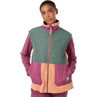 Kari Traa Rothe Quilted Vest - Womens in Murk at Nordstrom, Size X-Small