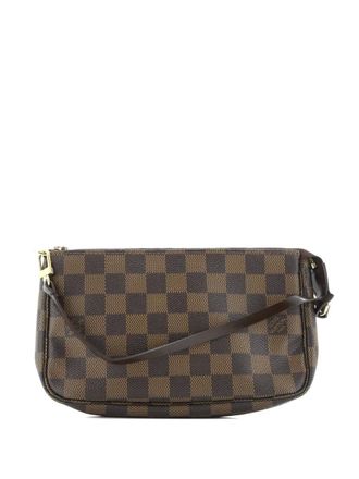 Louis Vuitton Pochette Accessoires Damier clutch bag - Marrone