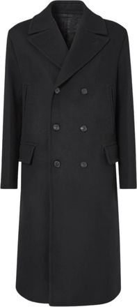 Fendi Jassen, Heren, Zwart, L, Wol, Coat DB