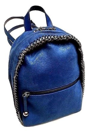 Stella McCartney Falabella Blue Mini Backpack Size M