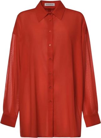 Frankie Shop Mujer, Blusas y Camisas, Rojo, Talla: S