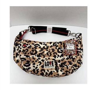 Brighton Spotted Love Swing Bag In Leopard