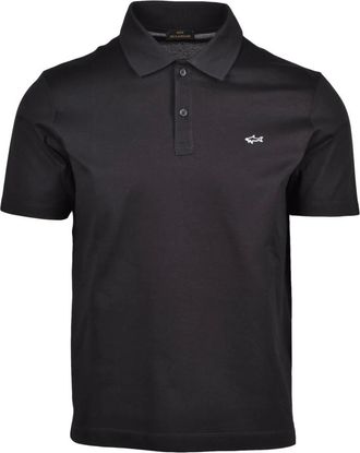 Paul & Shark Tops, Heren, Zwart, XL, Katoen, Polo