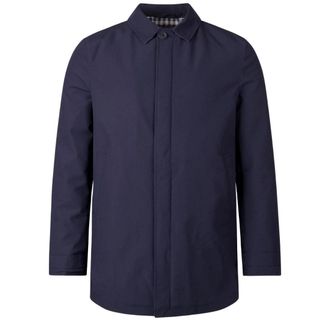 Aquascutum Active Shell Active Mid Trench Marineblauwe Jas