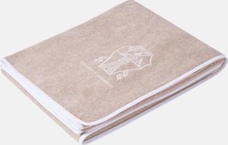 Brunello Cucinelli Logo cotton terry beach towel