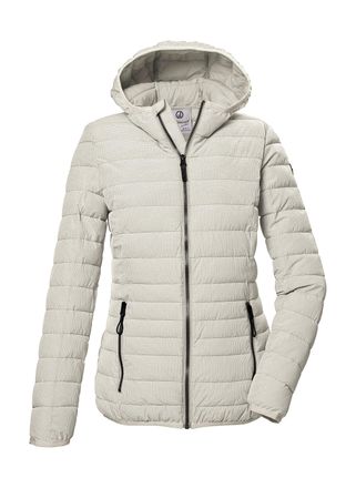 G.I.G.A. DX by killtec Steppjacke GS 65 WMN QLTD JCKT, Damen, Gr. 36, grau (stein), Obermaterial: 100% Polyester;Futter: 100% Polyester;F&uuml;llung: 100% Polyester, G.I.G.A. DX 