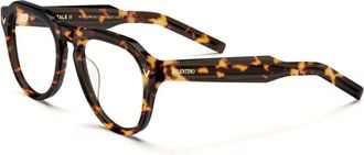 Valentino Mens Black Aviator Eyeglass Frames VLX-139 B
