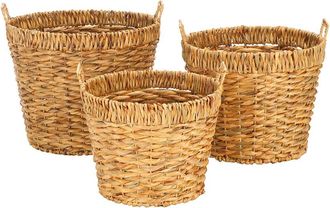 Safavieh Set Of 3 Fenwick Baskets