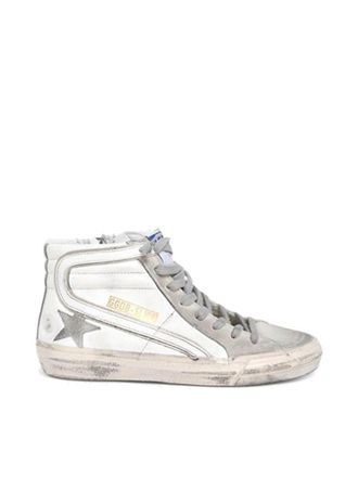 Golden Goose Slide High Top sneakers in white