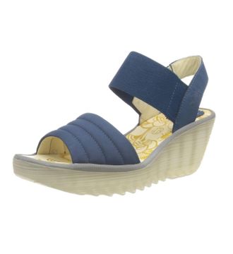 FLY London Womens Yiko Sandal In Blue