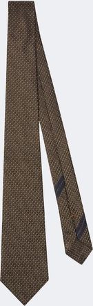 Ermenegildo Zegna Silk jacquard tie