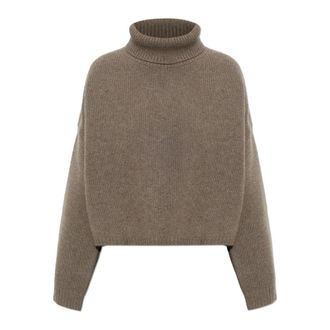 Lisa Yang Maglione Dolcevita Zelrina - - Knitwear - Donna - Marrone - S